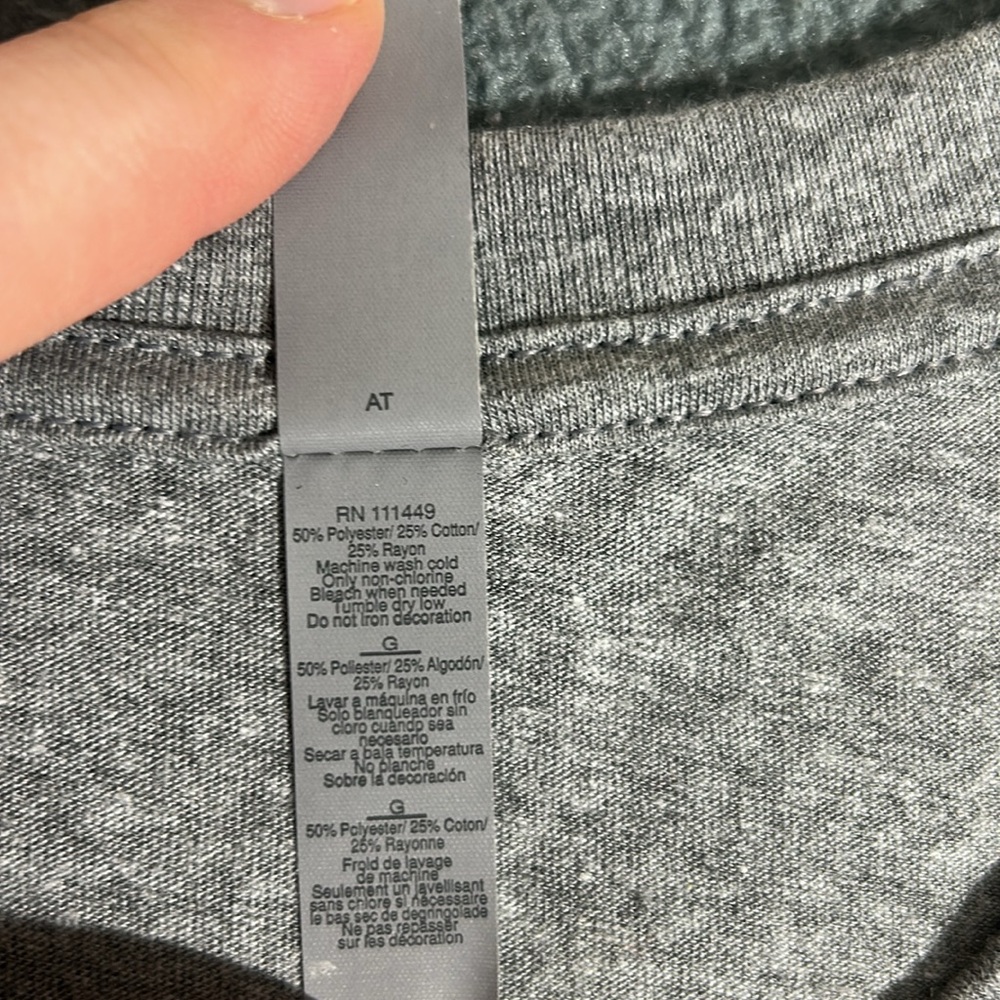 Men’s Gray Graphic T-Shirt | Size Large | Sarcastic Quote Tee - Picture 4 of 4